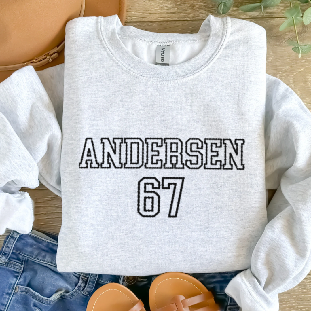 Garrett Andersen Embroidered Sweatshirt