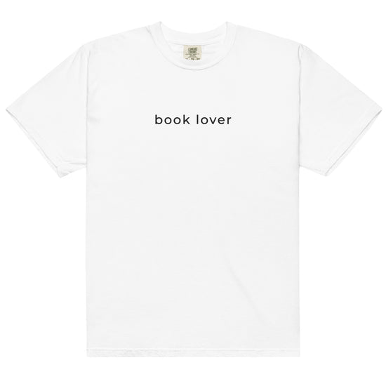 Book Lover Embroidered Tee