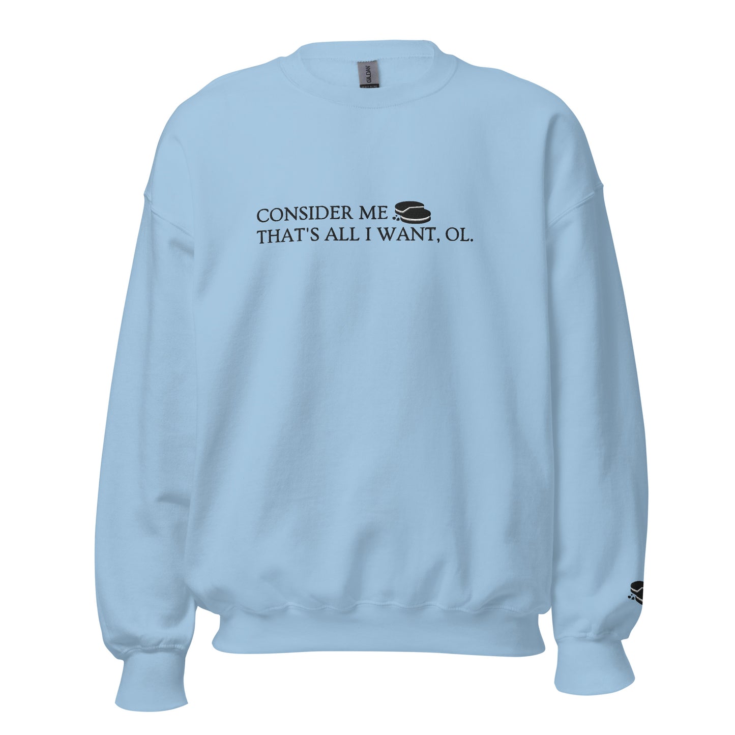 Consider Me Embroidered Sweatshirt