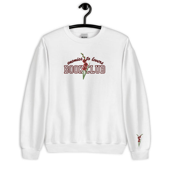 Enemies to Lovers Embroidered Sweater