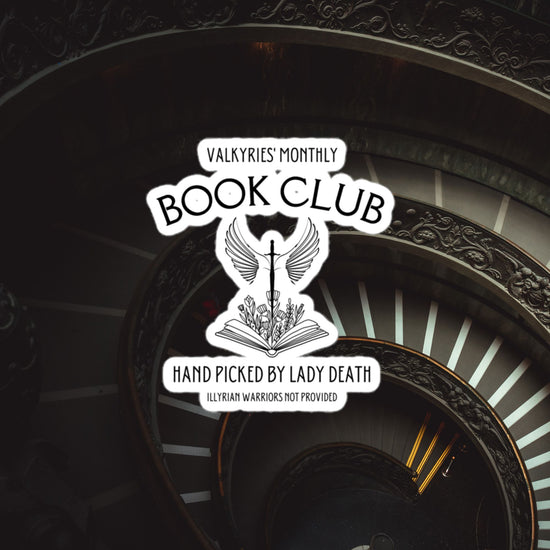 Valkyries' Monthly Book Club Sticker
