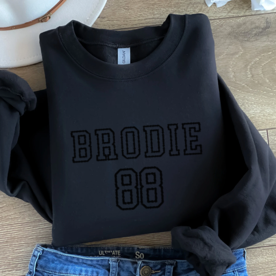 Emmett Brodie Embroidered Sweatshirt
