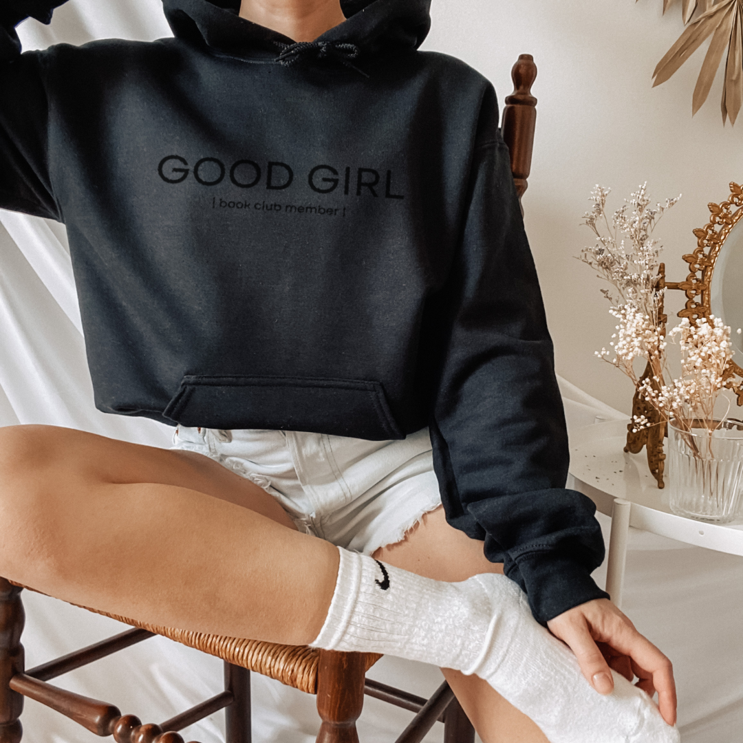 Good Girl Embroidered Hoodie