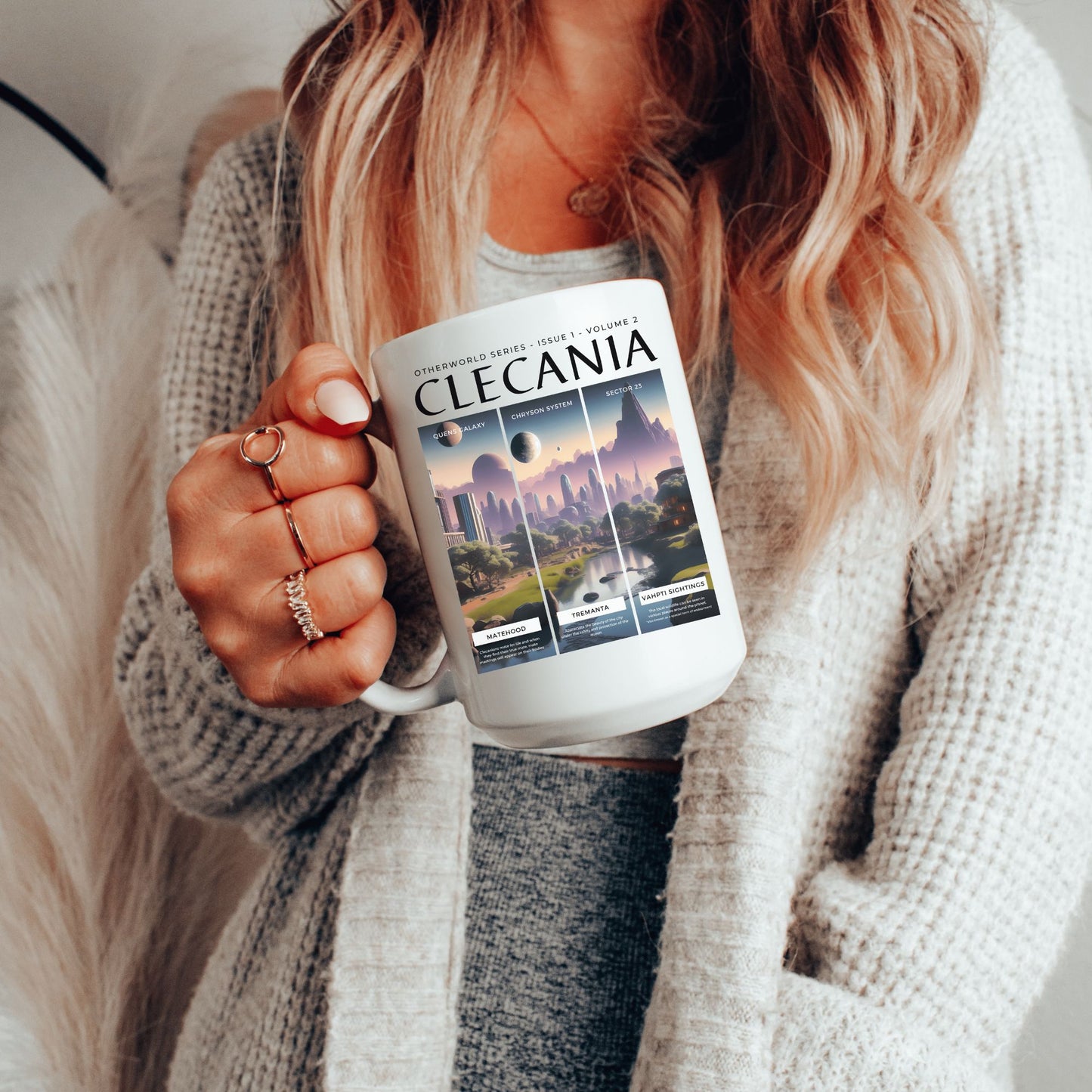 Clecania Passport Mug
