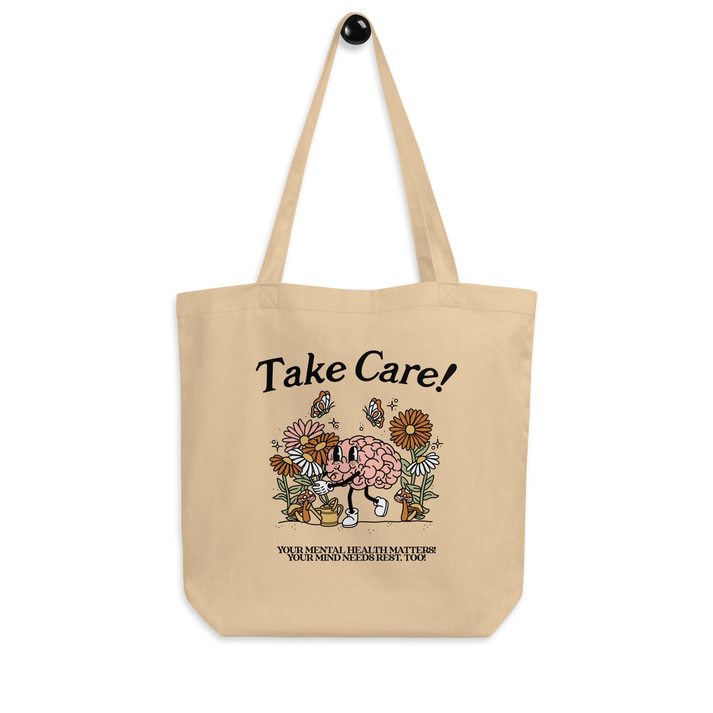 Load image into Gallery viewer, Take Care Of Your Mind Tote Bag
