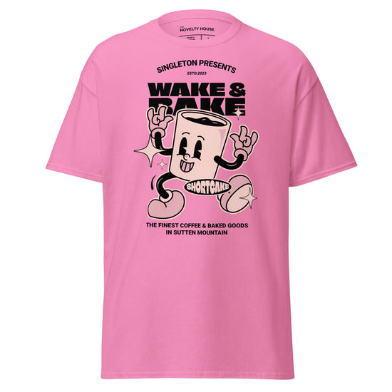 Load image into Gallery viewer, Wake &amp;amp; Bake Coffee Tee
