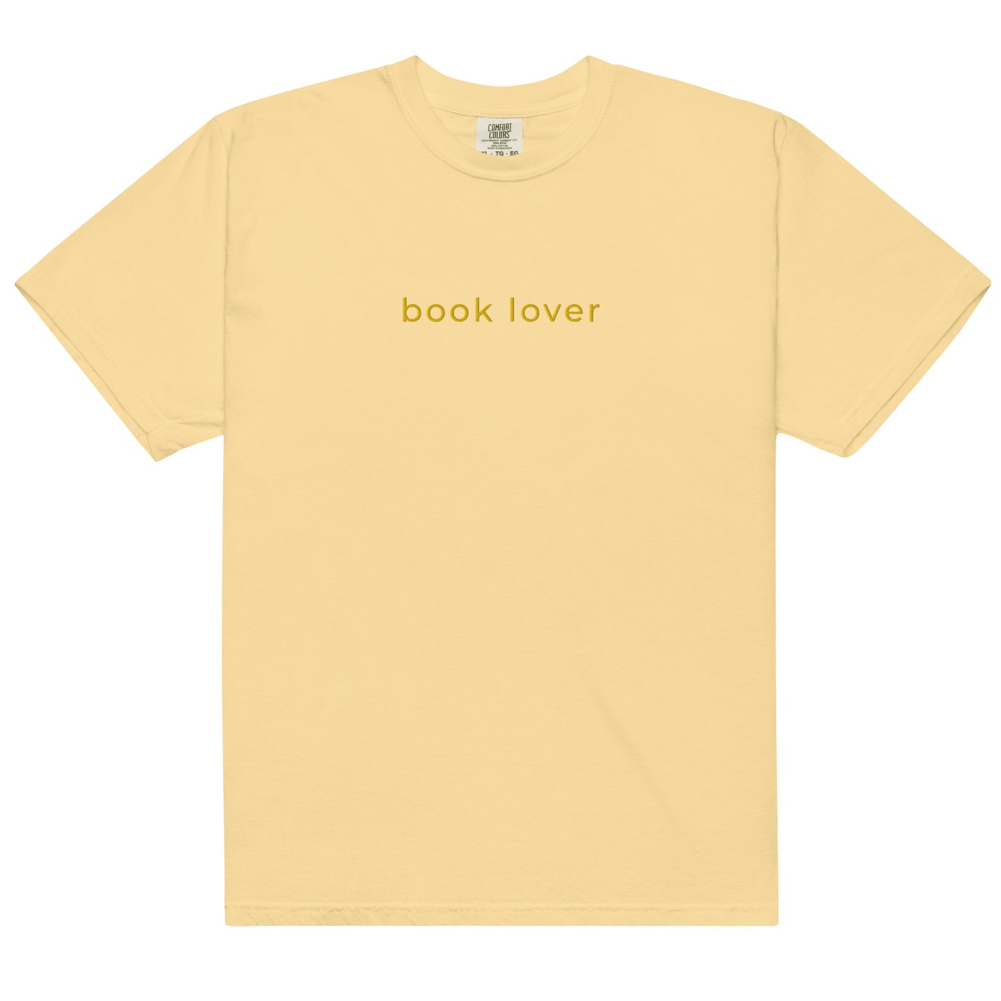 Book Lover Embroidered Tee