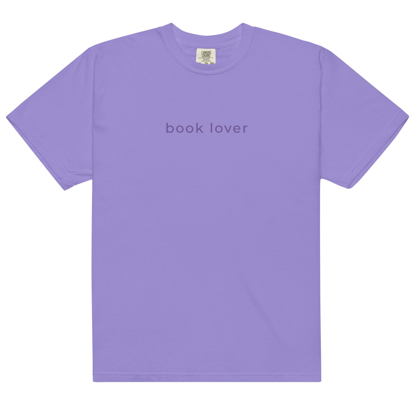 Book Lover Embroidered Tee