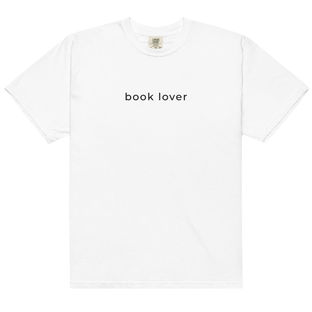 Book Lover Embroidered Tee