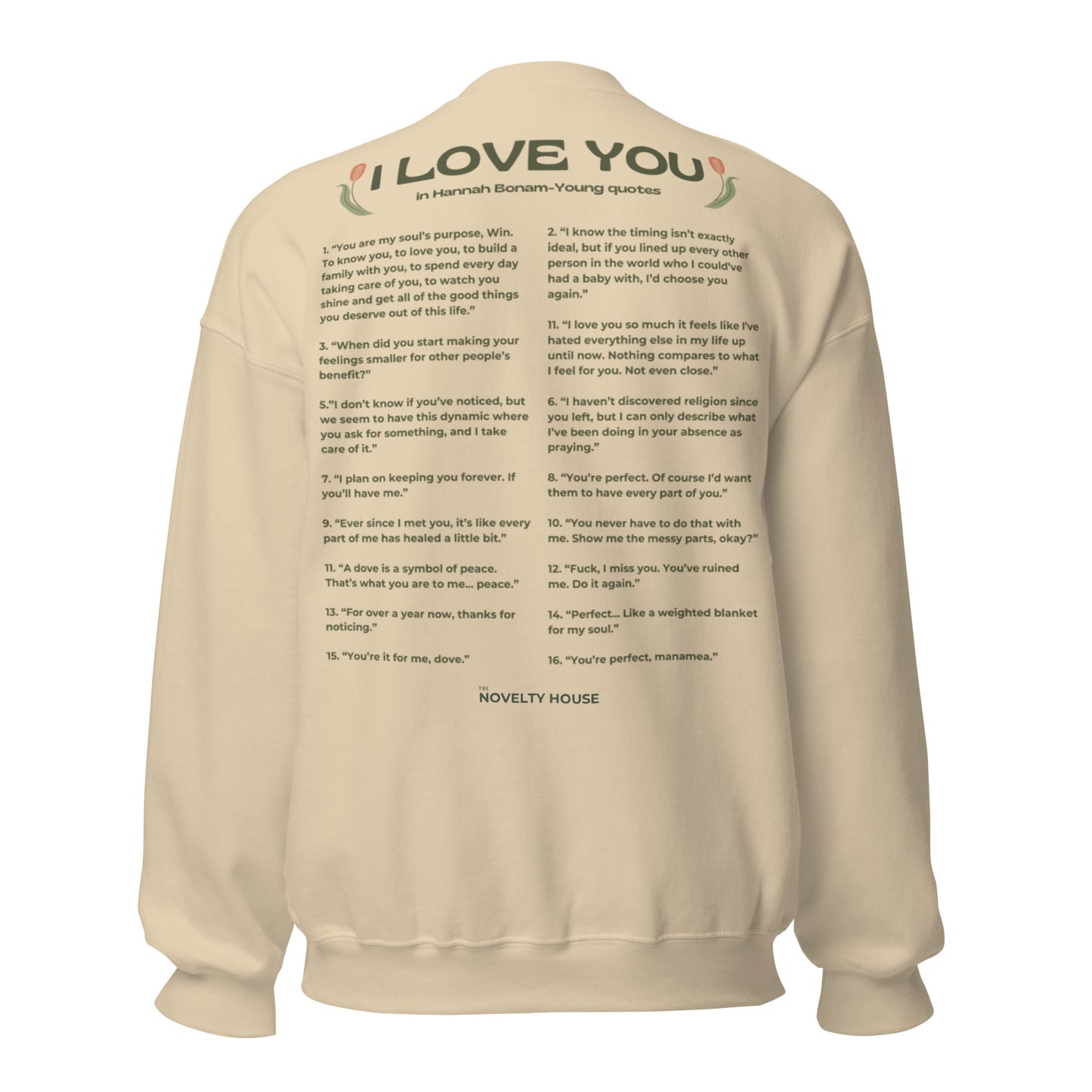 Ways To Say I Love You Sweatshirt