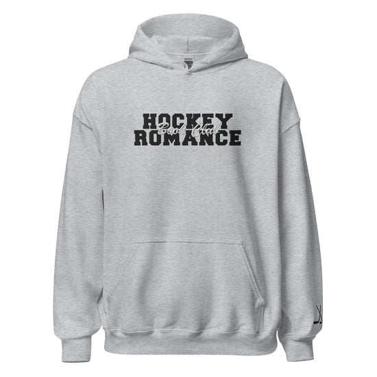 Load image into Gallery viewer, Hockey Romance Embroidered Hoodie
