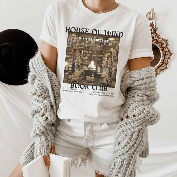 House of Wind Book Club Shirt