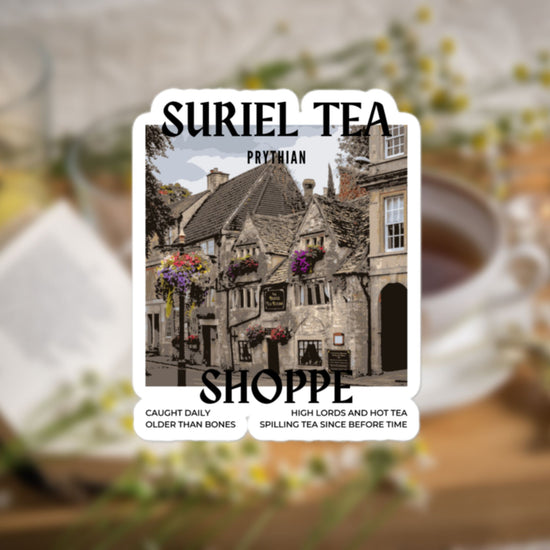 Load image into Gallery viewer, The Suriel Tea Shoppe Sticker
