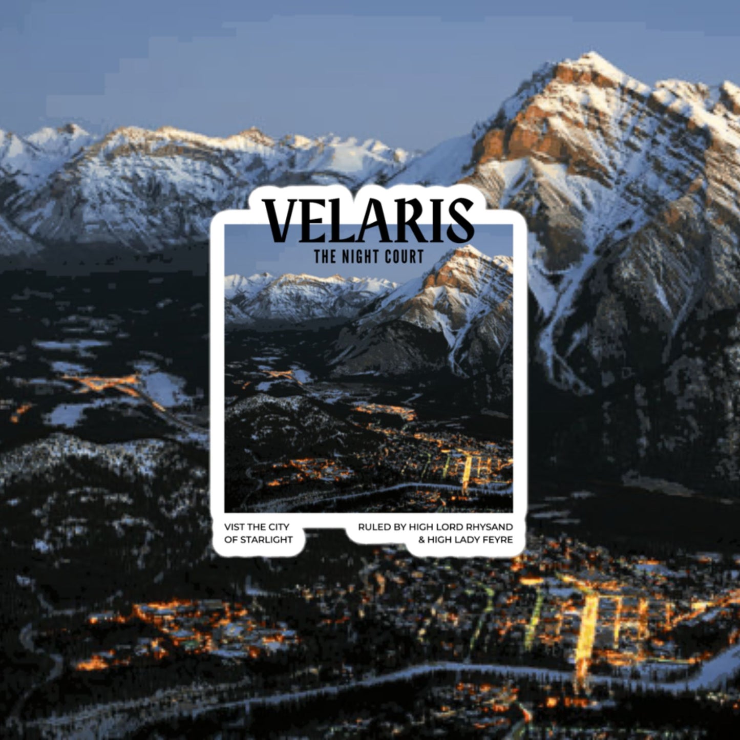 Velaris Passport Sticker