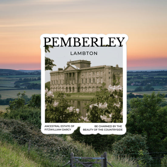 Pemberley Passport Sticker