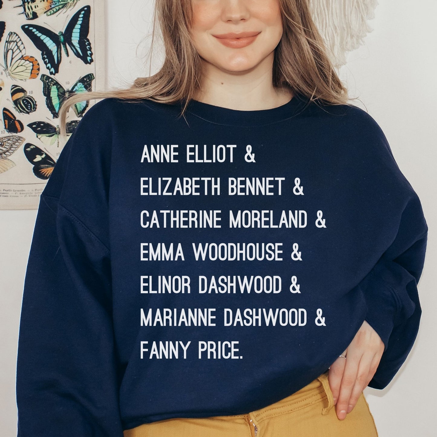 Jane Austen Heroine Sweater