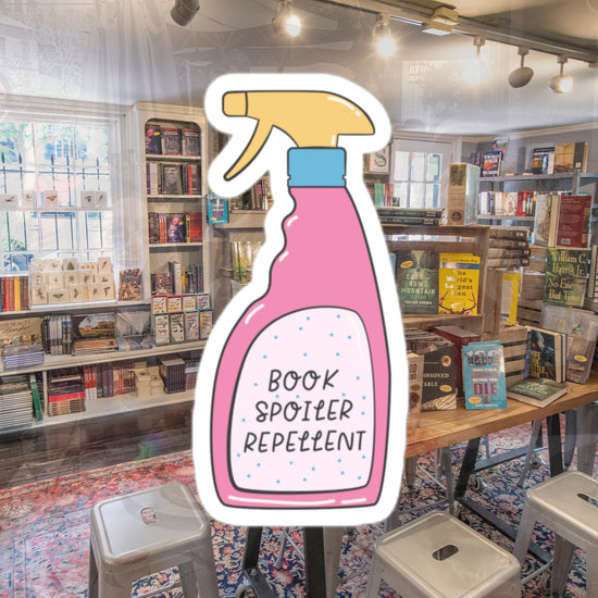 Book Spoiler Repellent Sticker