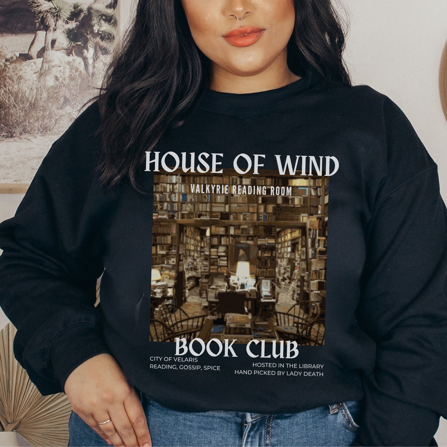 House of Wind Book Club Sweater