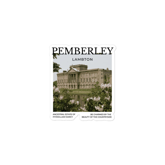 Pemberley Passport Sticker