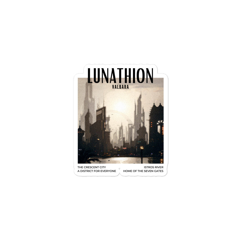Lunathion Passport Sticker