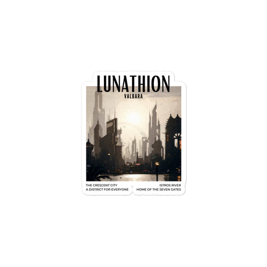 Lunathion Passport Sticker
