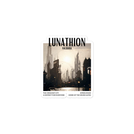 Load image into Gallery viewer, Lunathion Passport Sticker
