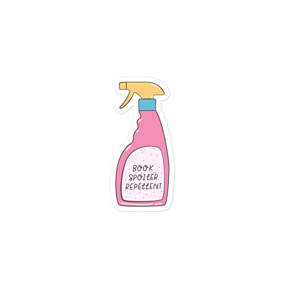 Book Spoiler Repellent Sticker