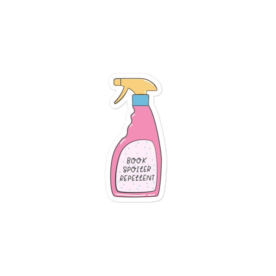 Book Spoiler Repellent Sticker