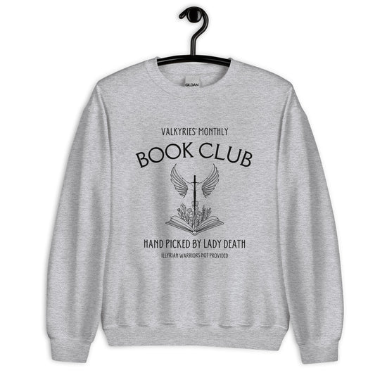 Load image into Gallery viewer, Valkyries&amp;#39; Monthly Book Club Sweatshirt
