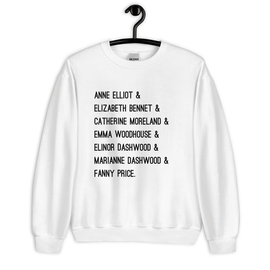 Jane Austen Heroine Sweater