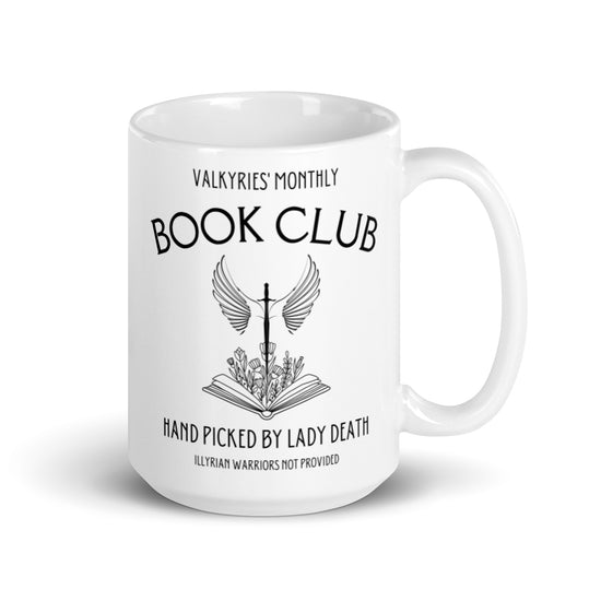 Load image into Gallery viewer, Valkyries&amp;#39; Monthly Book Club Mug

