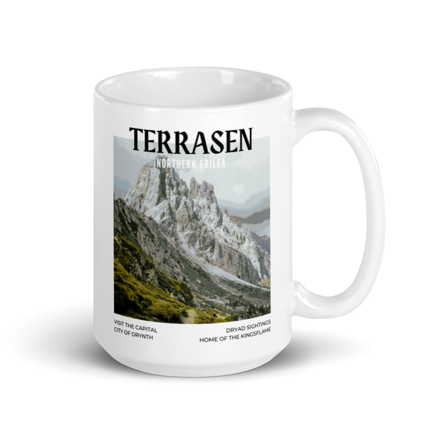 Terrasen Passport Mug